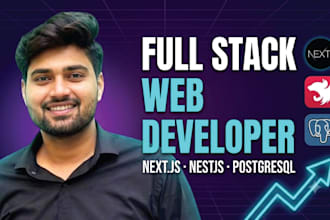 develop a full stack web application using nextjs and nestjs