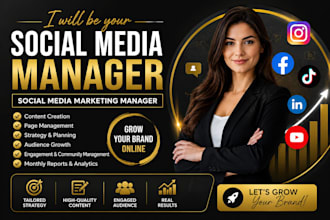 be your social media manager social media management
