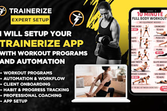 setup your trainerize workout program trainerize workout plan trainerize system