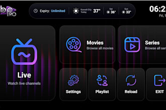 rebrand iptv app with your name, logo and muti dns