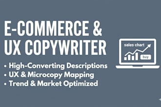 write high converting ecommerce product descriptions