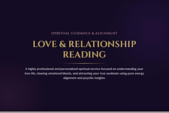 perform a personalized love spell and attraction ritual