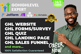 clone gohighlevel website, create ghl surveys, quiz form, ghl sales funnel