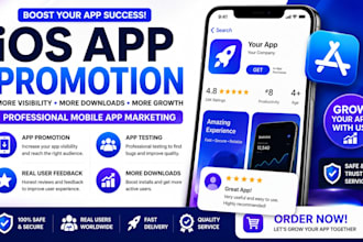 improve ios review, 500 app rating review, mobile app promotion