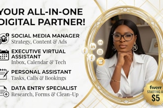 executive virtual assistant social media manager instagram reels editing ghl va