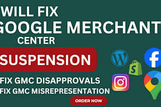 fix google merchant center suspension disapprovals product feed misrepersention