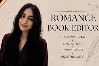 developmental edit your romance book