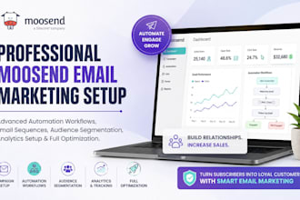 create moosend email marketing campaigns and manage automation workflows