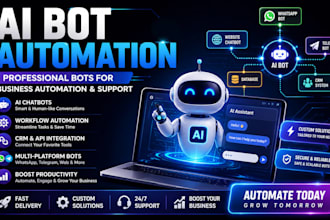 develop ai automation, n8n, open ai, claude, api integrations ai bots calling