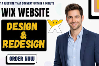 design wix website for your business, wix website design, wix website redesign