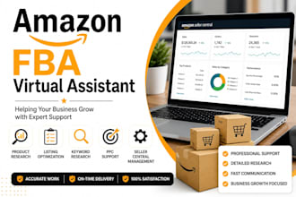 amazon fba virtual assistant and PPC manager
