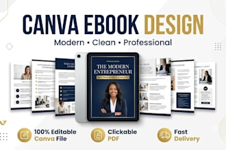 design canva ebook design, canva ebook, workbook and layout design