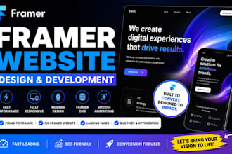 fix framer website design, framer website as a framer developer