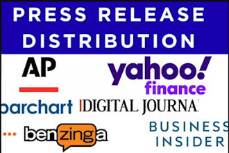 do press release distribution on yahoo finance