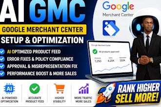 fix google merchant center suspension and optimize gmc feed