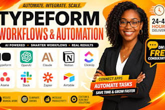 do typeform workflows openai claude notion clickup asana slack zapier airtable