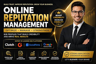 do ORM online reputation management for g2 clutch goodfirms gmb