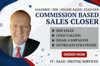 commission based sales closer sales representative online sales salesperson