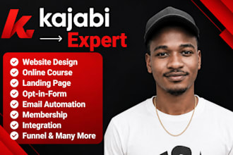 build kajabi online course kajabi sales funnel kajabi website landing page