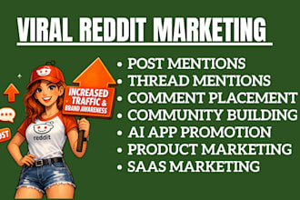 market ai finance app saas business product link website via reddit seo post