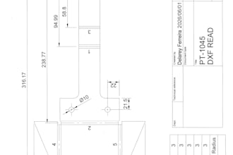 draw 2d cad parts ready for cnc plasma cutting