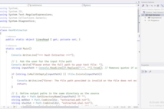 build a custom csharp desktop application or automation tool