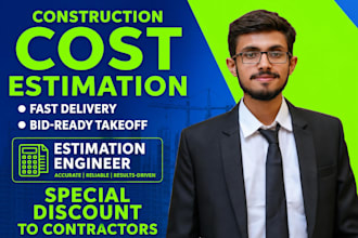do material take off, construction and cost estimation