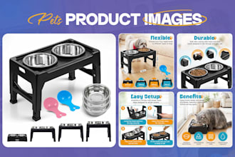 design amazon listing images and product infographics