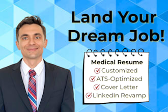 write a professional healthcare resume for nursing, medical, and pharma
