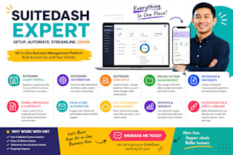 setup suitedash client portal suitedash expert suitedash crm automation
