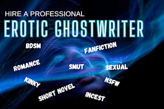 ghostwrite nsfw fanfiction erotic anime manga smut kink story romance story bdsm