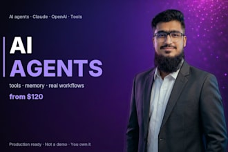 build a custom ai agent with claude or openai and tools
