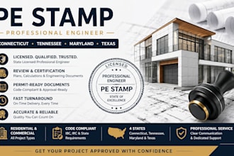 pe stamp connecticut pe stamp tennessee pe stamp maryland pe stamp texas