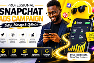 create an approved snapchat ads campaign and manage your snapchat ads for result