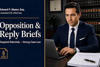 draft a persuasive opposition and reply to any court motion