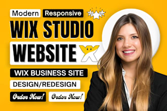 design a responsive wix studio website redesign wix website design wix redesign