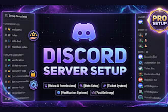 setup a discord server for coaches and course creators