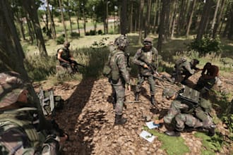 create custom armor weapons props and characters for arma reforger