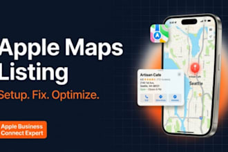 setup and optimize your apple maps listing, fix apple business connect