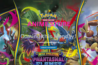 build a shopify pokemon, anime and trading card store, tcg website