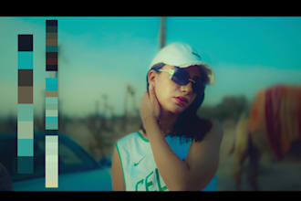 color grade your video with a cinematic look