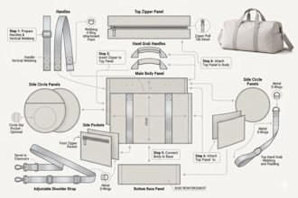 design your backpack, handbag, bag, wallet, and luggage, and make a tech pack