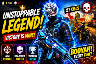 create professional gaming youtube thumbnails that boost CTR