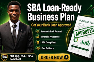write an sba loan ready business plan to get your bank loan approved