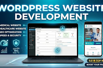 medical website doctor website healthcare website dental website using wordpress