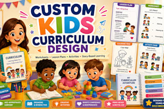 design early grade children curriculum and engaging preschool lesson plans