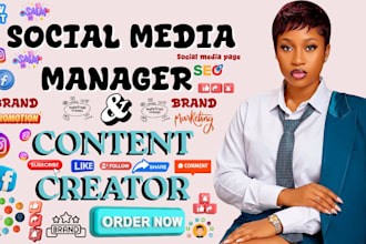 social media marketing manager social media content creator social media manager