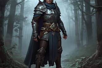 dnd character art and dnd character art