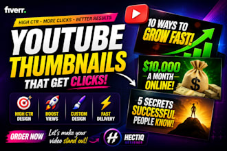 create viral ai youtube thumbnails with high CTR