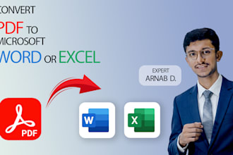 pdf to word, excel, and editable documents accurately